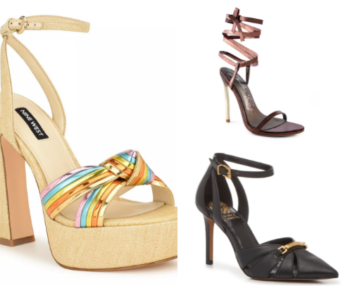 Summer Heels Under $100 cover photo collage
