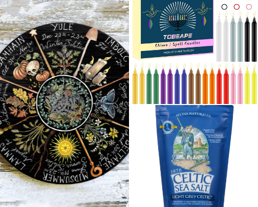 Candles, Cards & Craft: My Wiccan Picks cover photo collage