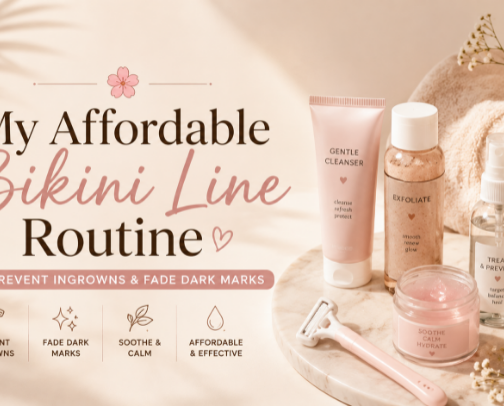 🌸 The Bikini Line Routine That Finally Helped My Ingrowns and Dark Marks cover photo collage