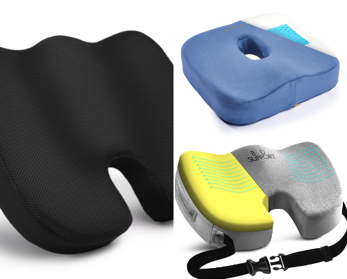 Best Seat Cushions for Tailbone Pain cover photo collage