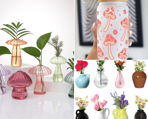 Cottage Core Finds cover photo collage