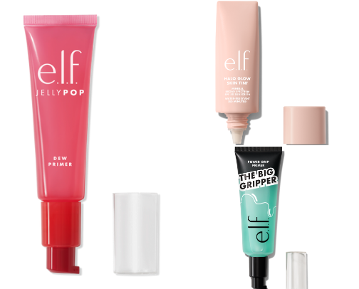 My all time favorite elf products🩷💄💋 cover photo collage