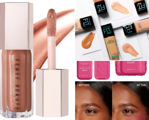 My favorite beauty recs cover photo collage