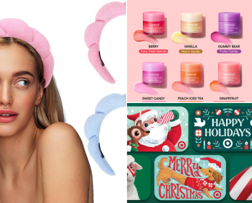 Stocking Stuffers for Ladies cover photo collage