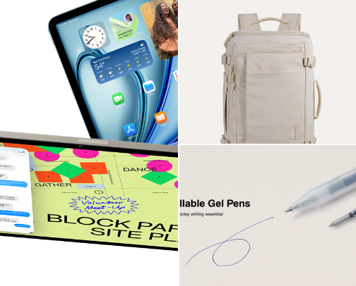 College Girl Reset: School Essentials 🐱📚🍎 cover photo collage