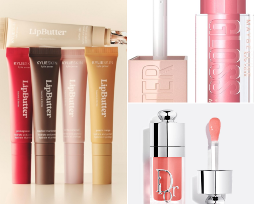 Just a girl who loves lip products 💖 cover photo collage