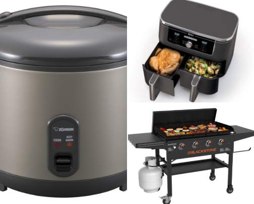 Must have kitchen items for large families cover photo collage