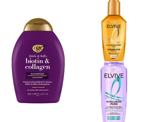 haircare needs (from tools to washing!) 💇🏼‍♀️🩷 cover photo collage