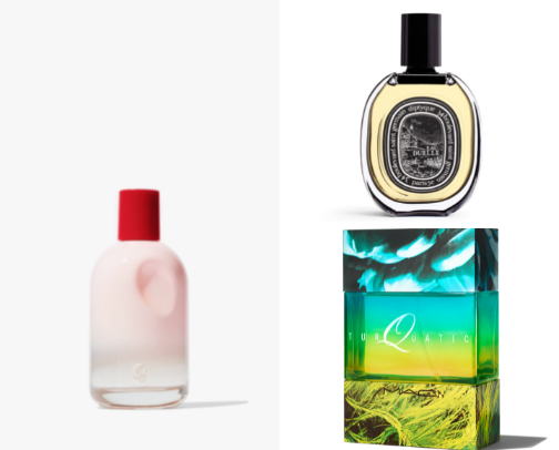 Irresistible scents  ⋆｡˚☁︎ cover photo collage