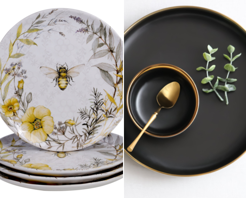 Tableware cover photo collage