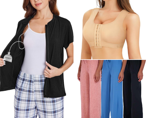 What Helped Me Heal: My BRCA2 Mastectomy & Hysterectomy Must-Haves cover photo collage