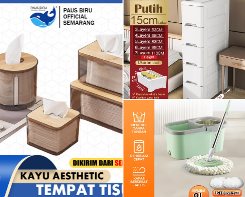 Household Storage & Organization cover photo collage