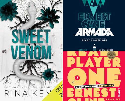 Audiobooks cover photo collage