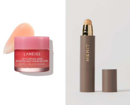 Essential Beauty products for daily glow cover photo collage