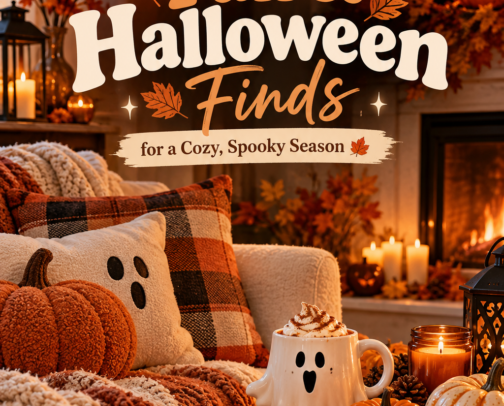 Fall & Halloween Finds for a Cozy, Spooky Season 🍂🎃 cover photo collage