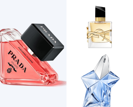 Favorite perfumes 🌸 cover photo collage