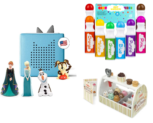 Toddler Holiday Gift Guide 2024 cover photo collage