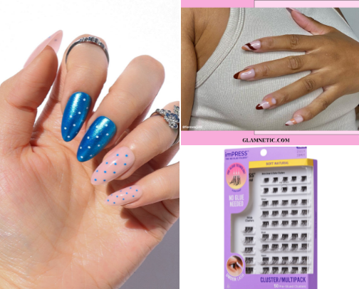Makeup and nails for beginners cover photo collage