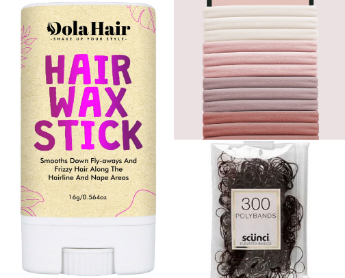 Hair products for doing my 5 year old daughter’s hair! cover photo collage