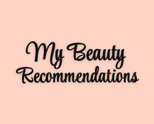 My Beauty Recommendations cover photo collage