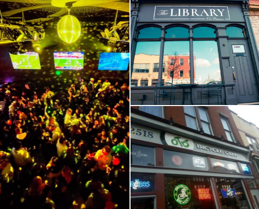 Pittsburgh bars cover photo collage