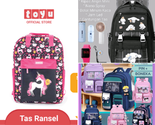 All about school cover photo collage