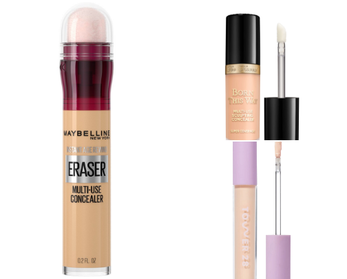 My top concealers cover photo collage