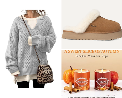 Fall Vibes Only: Candles, Sweaters & All Things Pumpkin Spice cover photo collage