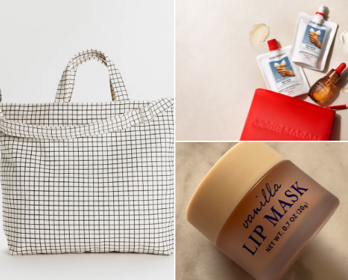 Everyday essentials in my purse cover photo collage