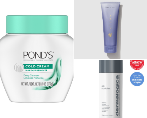 skincare products that keep my skin happy cover photo collage
