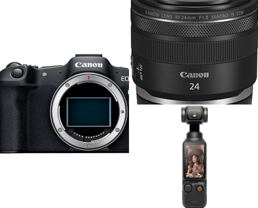 Pack & Roam YouTube Studio Gear cover photo collage