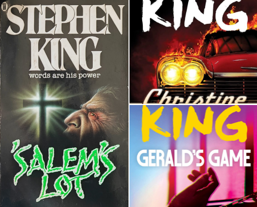 My Favorite Stephen King Books cover photo collage