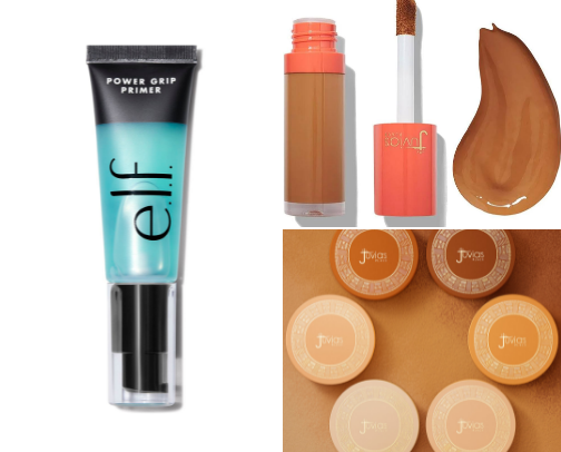 beauty products for poc cover photo collage