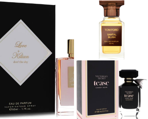 Perfumes celebrities use💋💄👠✨ cover photo collage