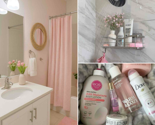 If you don’t step out smelling like a snack… did the shower even count? 🧼🚿 cover photo collage