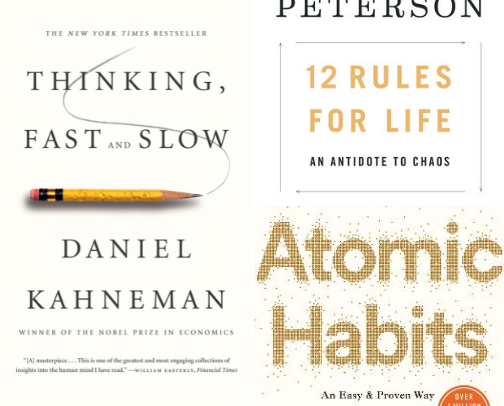 Psychology & mindset books that actually changed how I make decisions cover photo collage