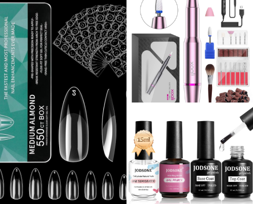 Manicure en casa/Manicure at home 💅  ✨ cover photo collage