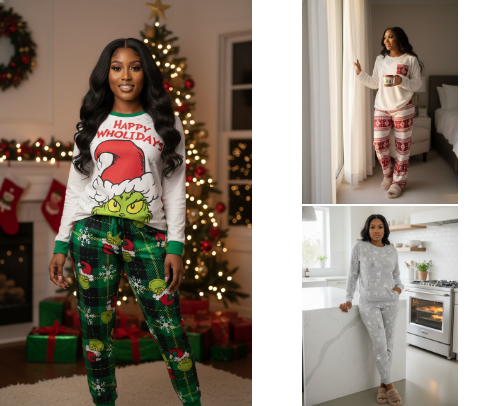 Must-Have Christmas Pajamas for a Warm and Joyful Season cover photo collage