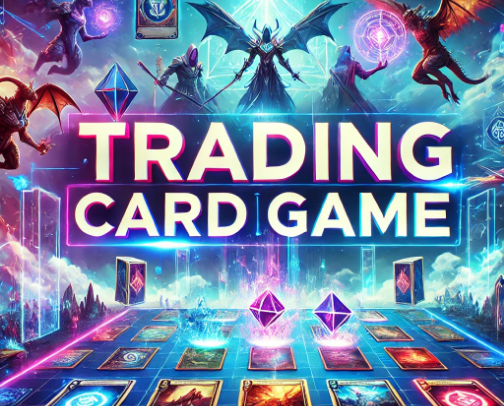 ♠️Trading Card Game cover photo collage
