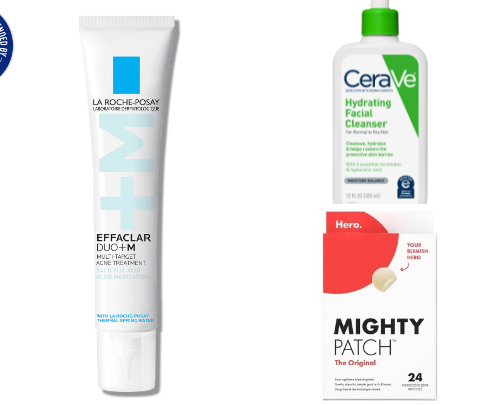 Skin-care items that i use cover photo collage