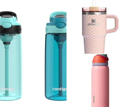 Water Bottles cover photo collage