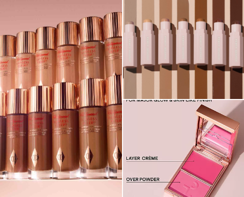 High End Face Makeup💄 cover photo collage