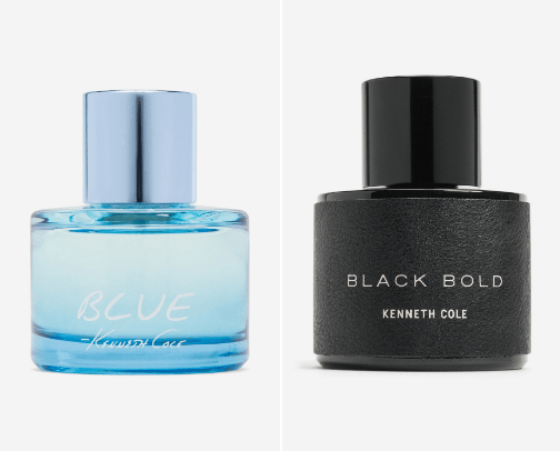 Man's perfumes cover photo collage