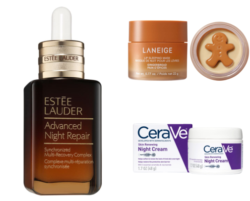 The Overnight Reset: Deep Skincare & Relaxing Self-Care for Busy Moms cover photo collage