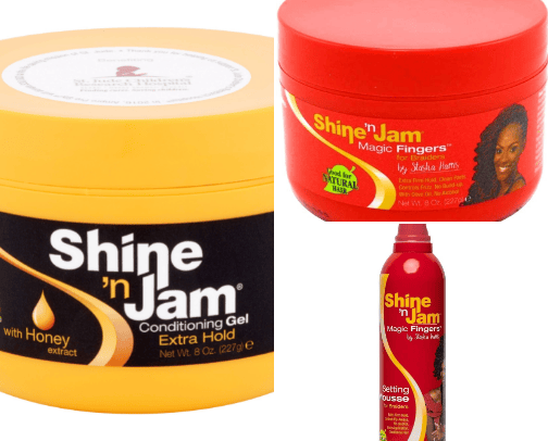 Hair products cover photo collage