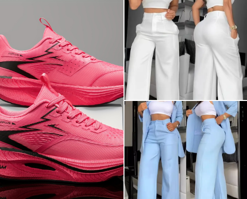 Womenswear and accessories cover photo collage