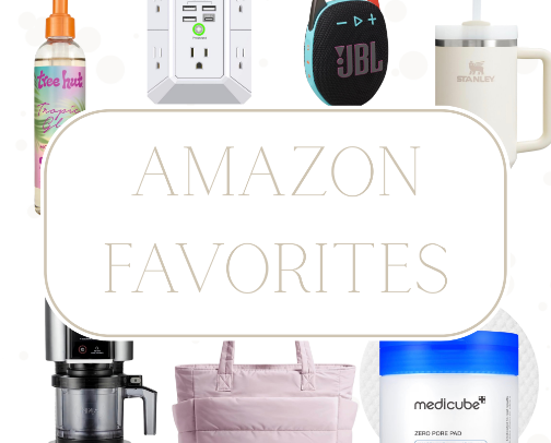Amazon Favorites cover photo collage