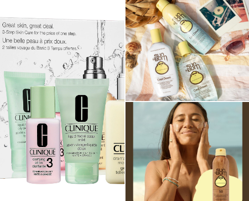 Skin Care cover photo collage