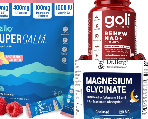 Feel Better Fast: Brain Health, Sleep Support & Trending Wellness Picks cover photo collage