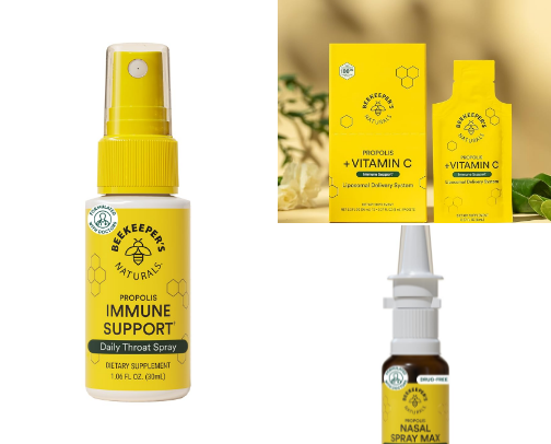 BeeKeepers Naturals Products cover photo collage